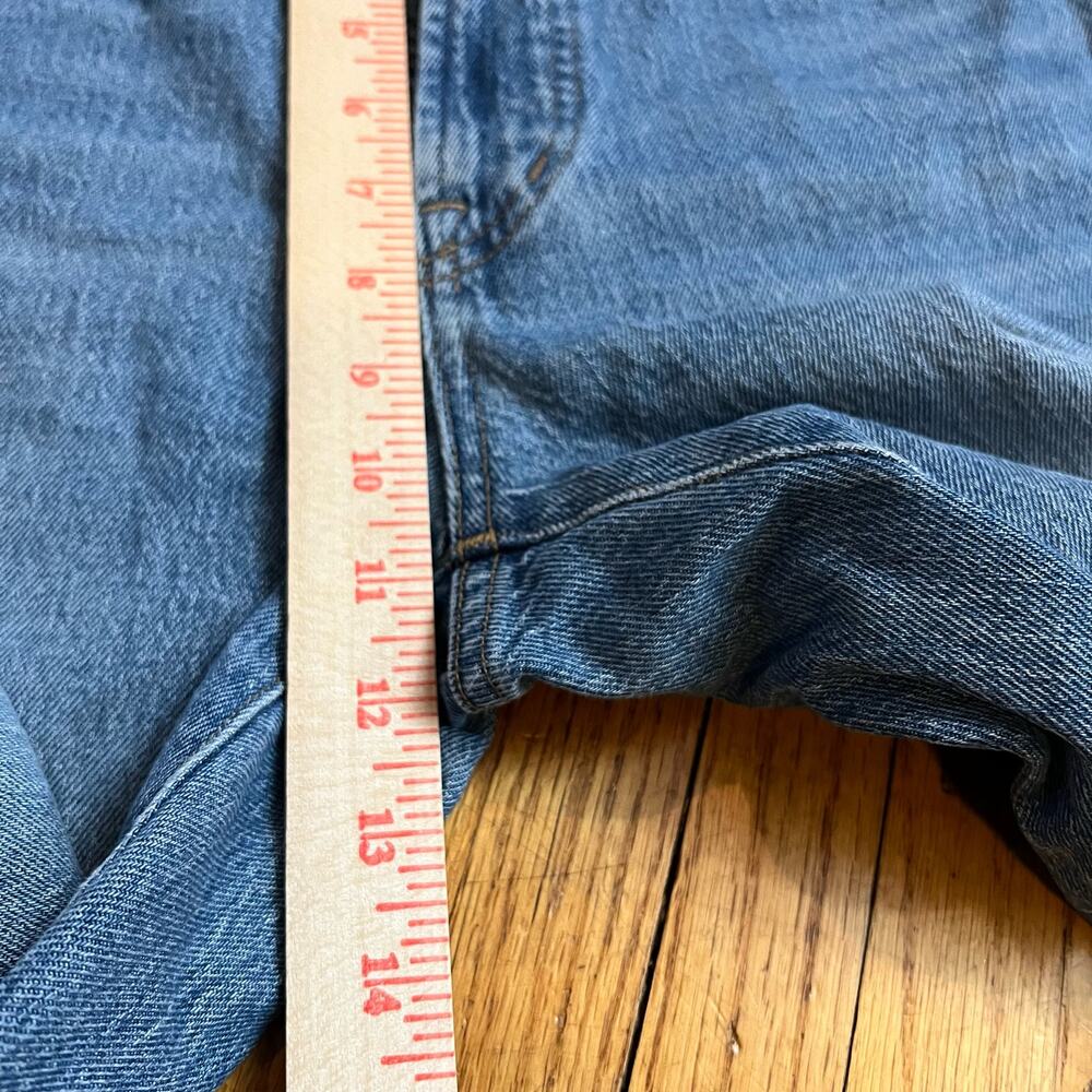 Madewell Jeans Womens 25 Perfect Vintage Blue Denim High Rise Fray Ankle - Picture 8 of 10